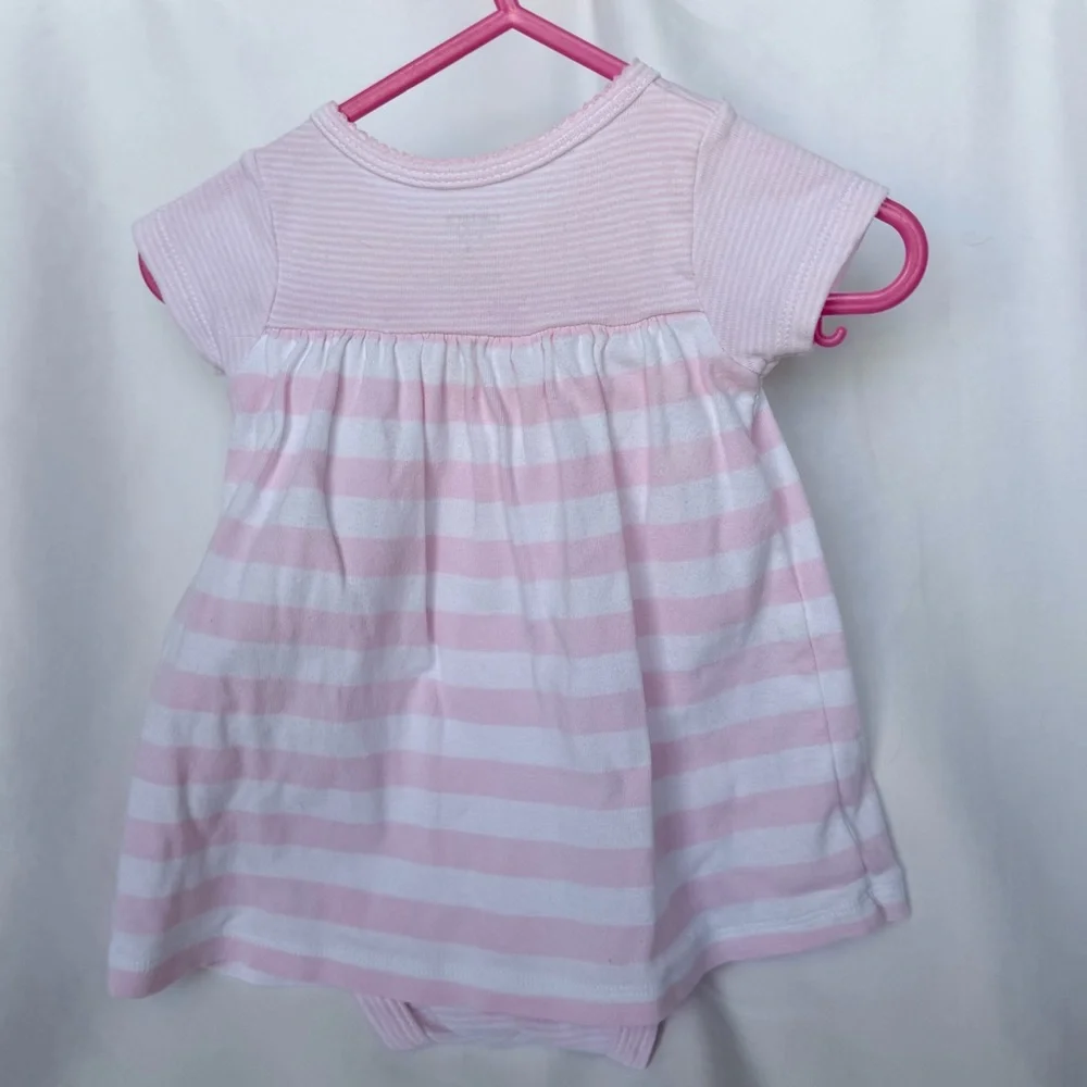 Carter's Pink and White Striped Baby dress